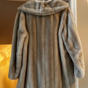 Vintage 1960’s Mincara Russel Taylor Faux Fur Coat - Rare find